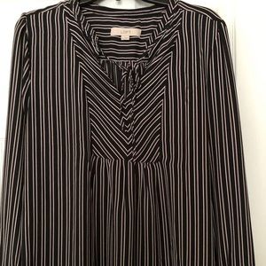 COPY - Long sleeved, dressy Loft blouse